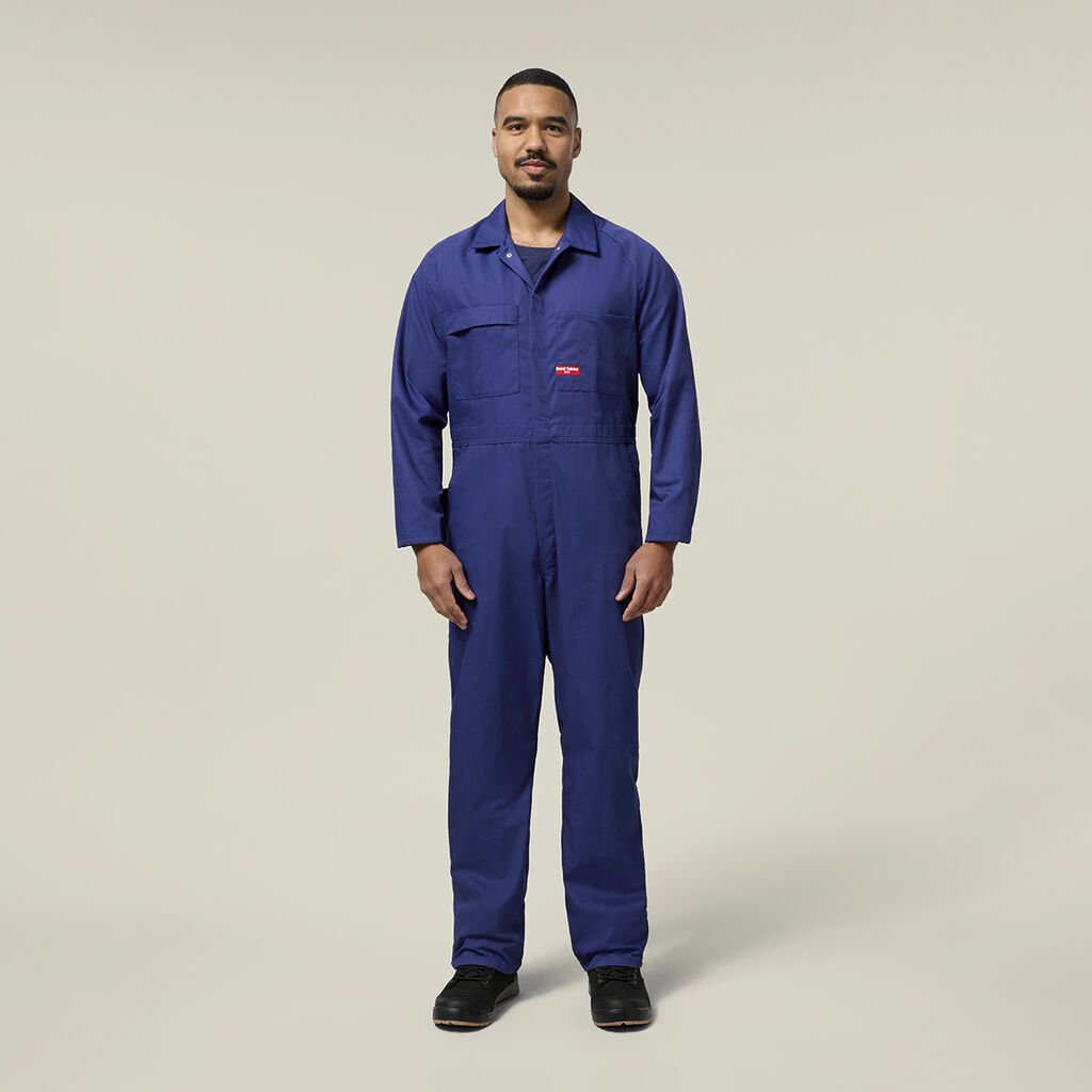 HARD YAKKA - [Y00015] CORE LIGHTWEIGHT POLY-COTTON COVERALLS