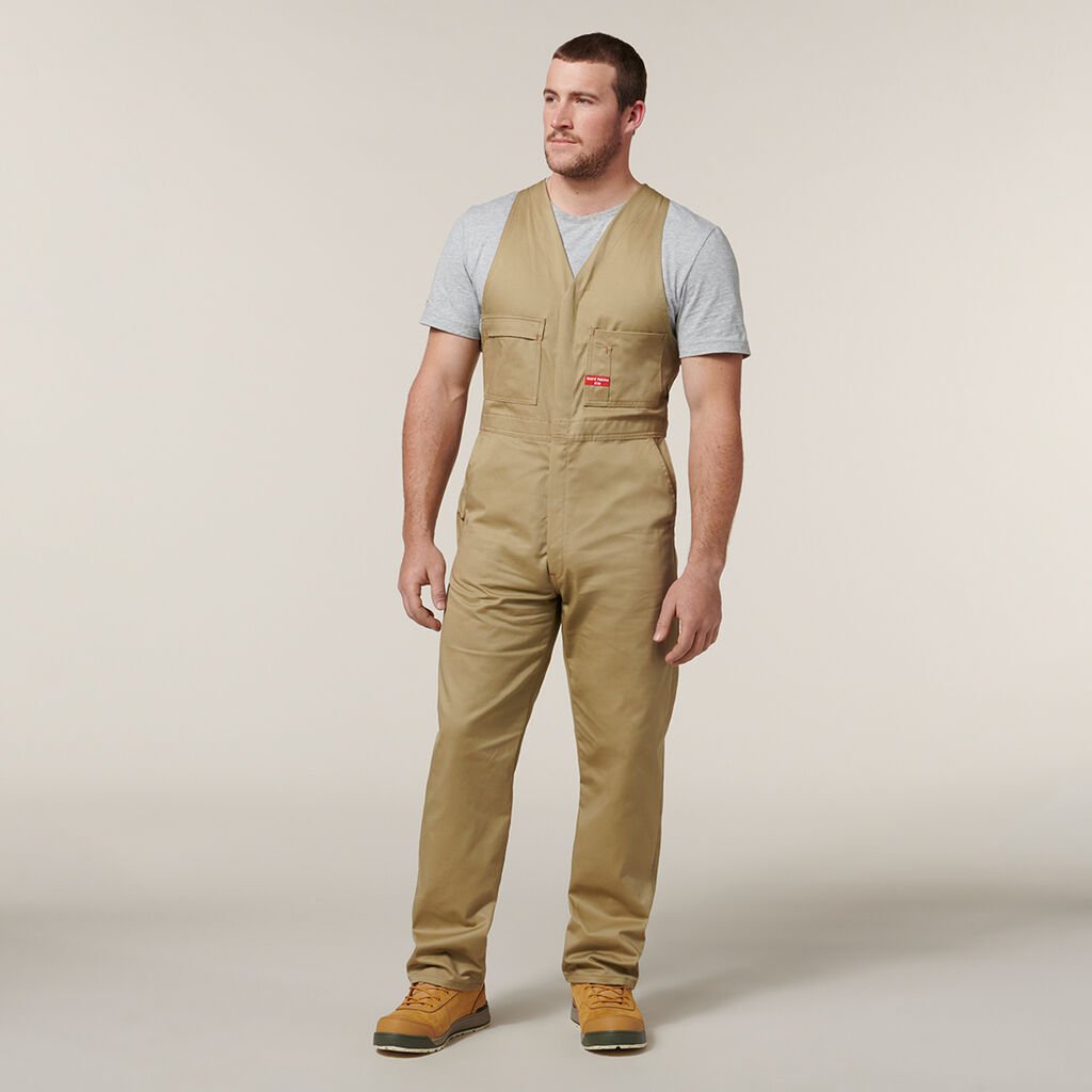 HARD YAKKA - [Y01555] CORE ACTION BACK COTTON DRILL OVERALLS