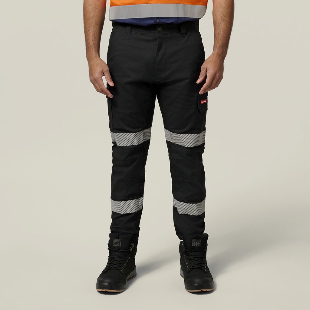 [Y02855-DESERT-67R] HARD YAKKA - [Y02855] 3056 STRETCH CANVAS TAPED CARGO PANTS (DESERT, 67R)