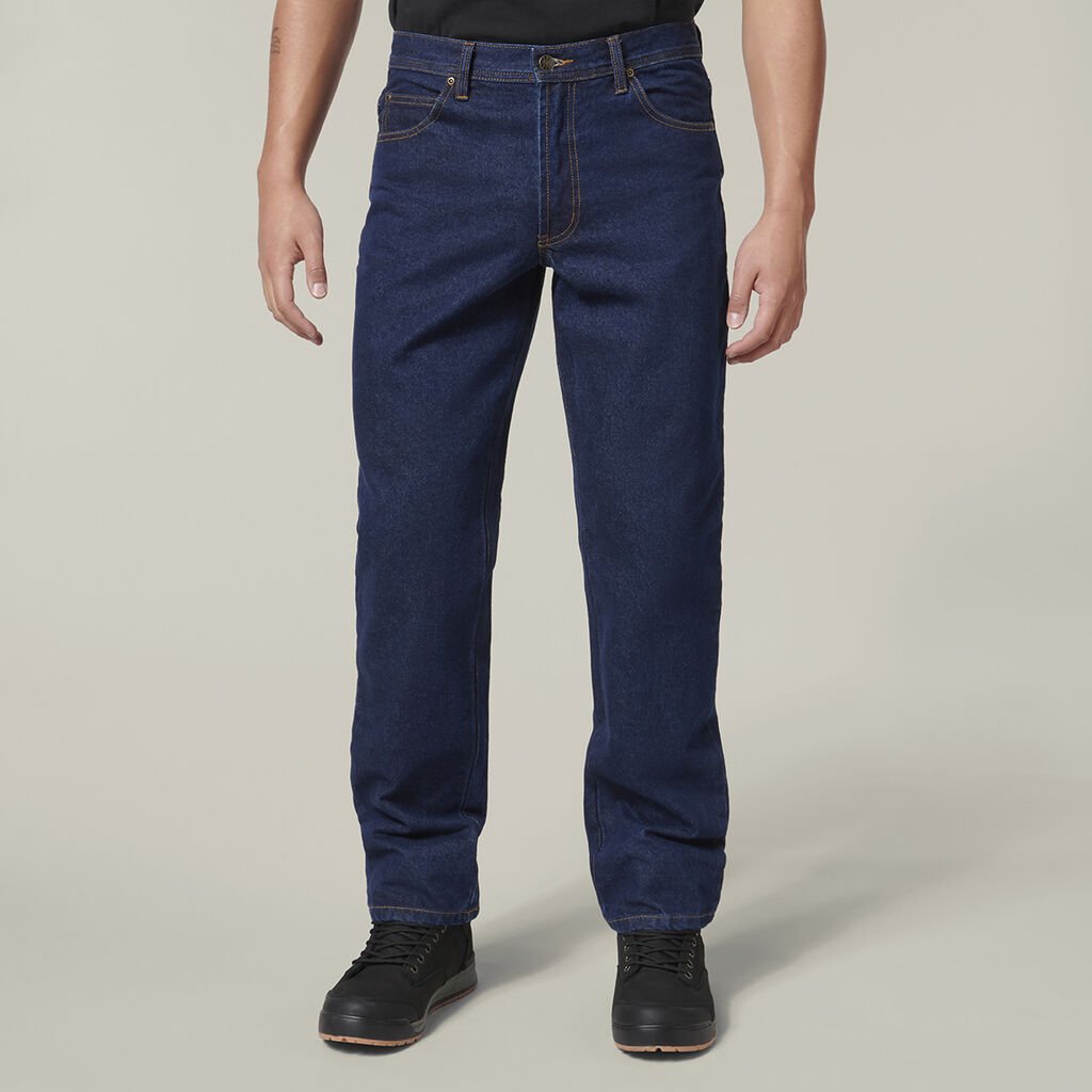 HARD YAKKA - [Y03514] CORE HEAVY DUTY WASHED JEANS