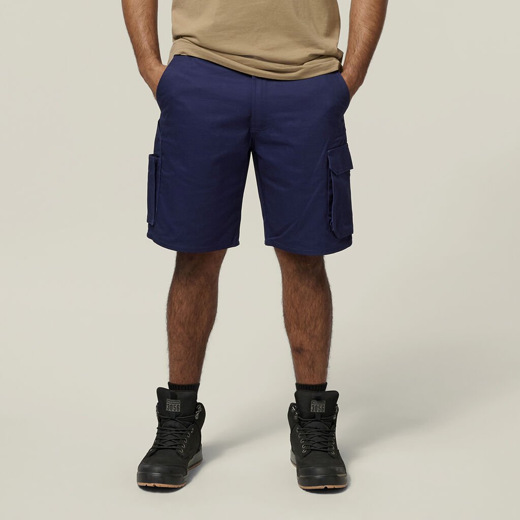 HARD YAKKA - [Y05500] CORE COTTON CARGO DRILL SHORTS
