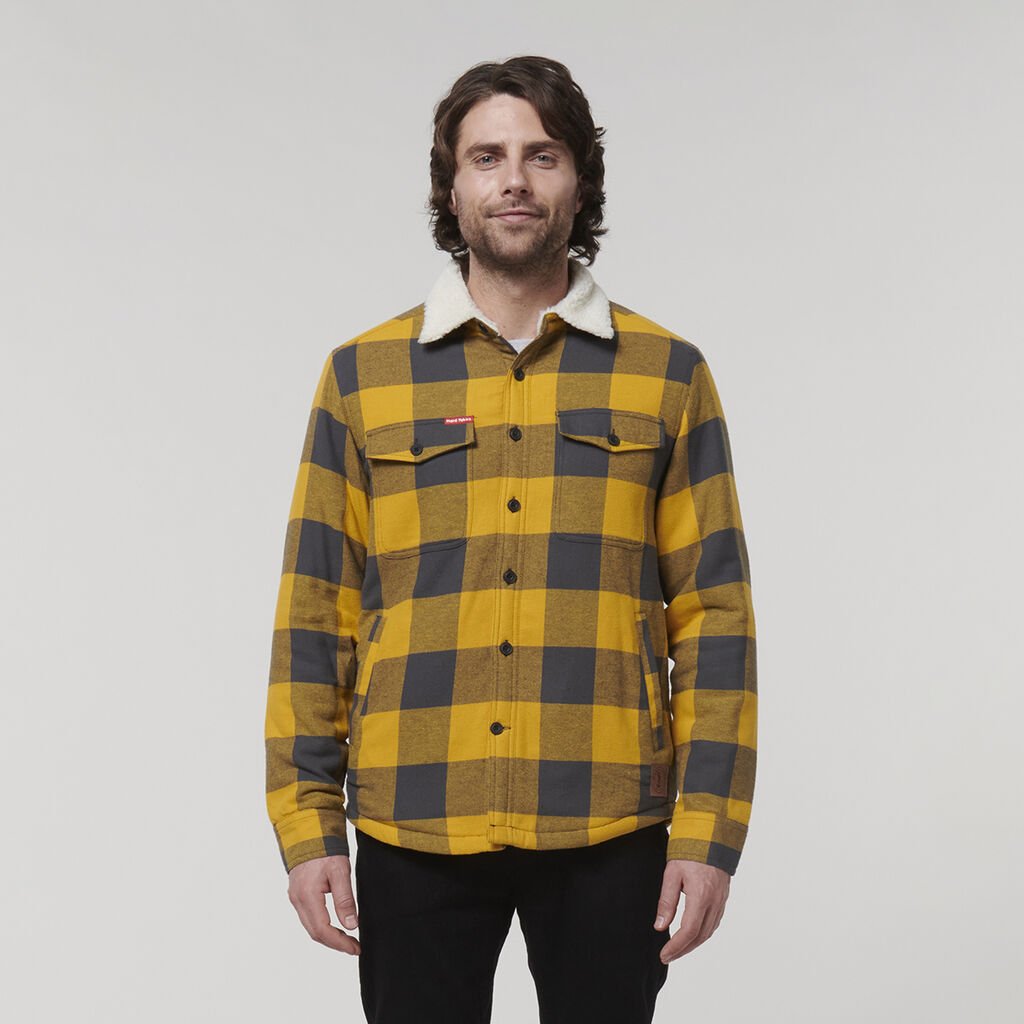 HARD YAKKA - [Y06823] HERITAGE TRUCKER SHERPA JACKET