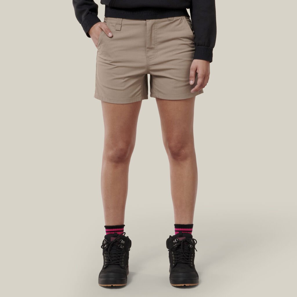 HARD YAKKA - [Y08497] WOMEN'S 3056 RAPTOR ACTIVE SHORT SHORTS