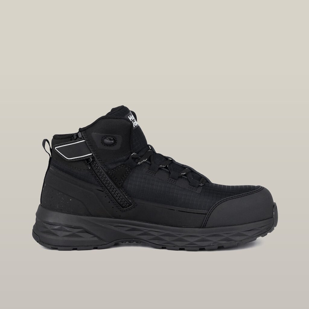 [Y60363-BLACK-UK_4] HARD YAKKA - [Y60363] X Range Mid Composite Toe Safety Boot (UK 4)