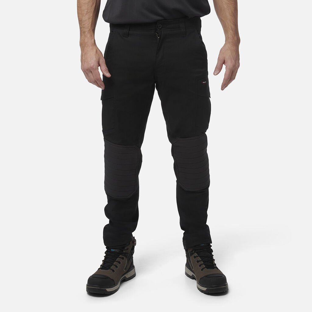 [K13008_BLACK_67R] KINGGEE - [K13008] UTILITY COMFORT MAX PANT (BLACK, 67R)
