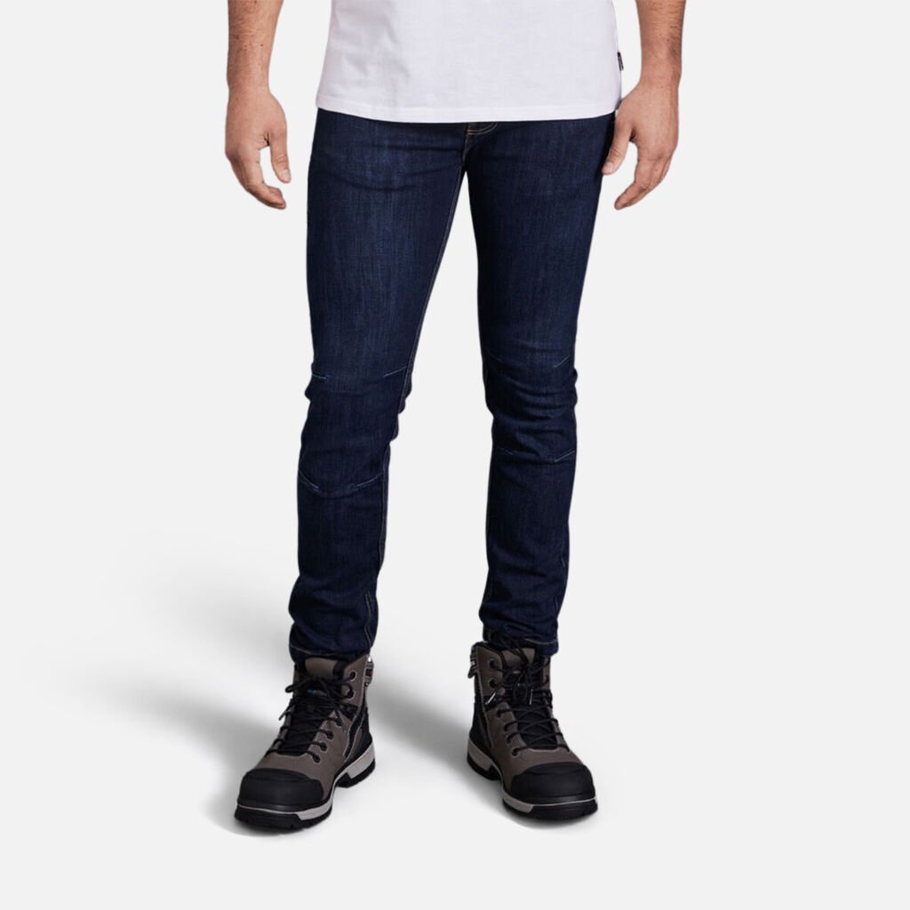 [K13006_CLASSIC DARK WASH_67R] KINGGEE - [K13006] URBAN COOLMAX DENIM JEANS (CLASSIC DARK WASH, 67R)