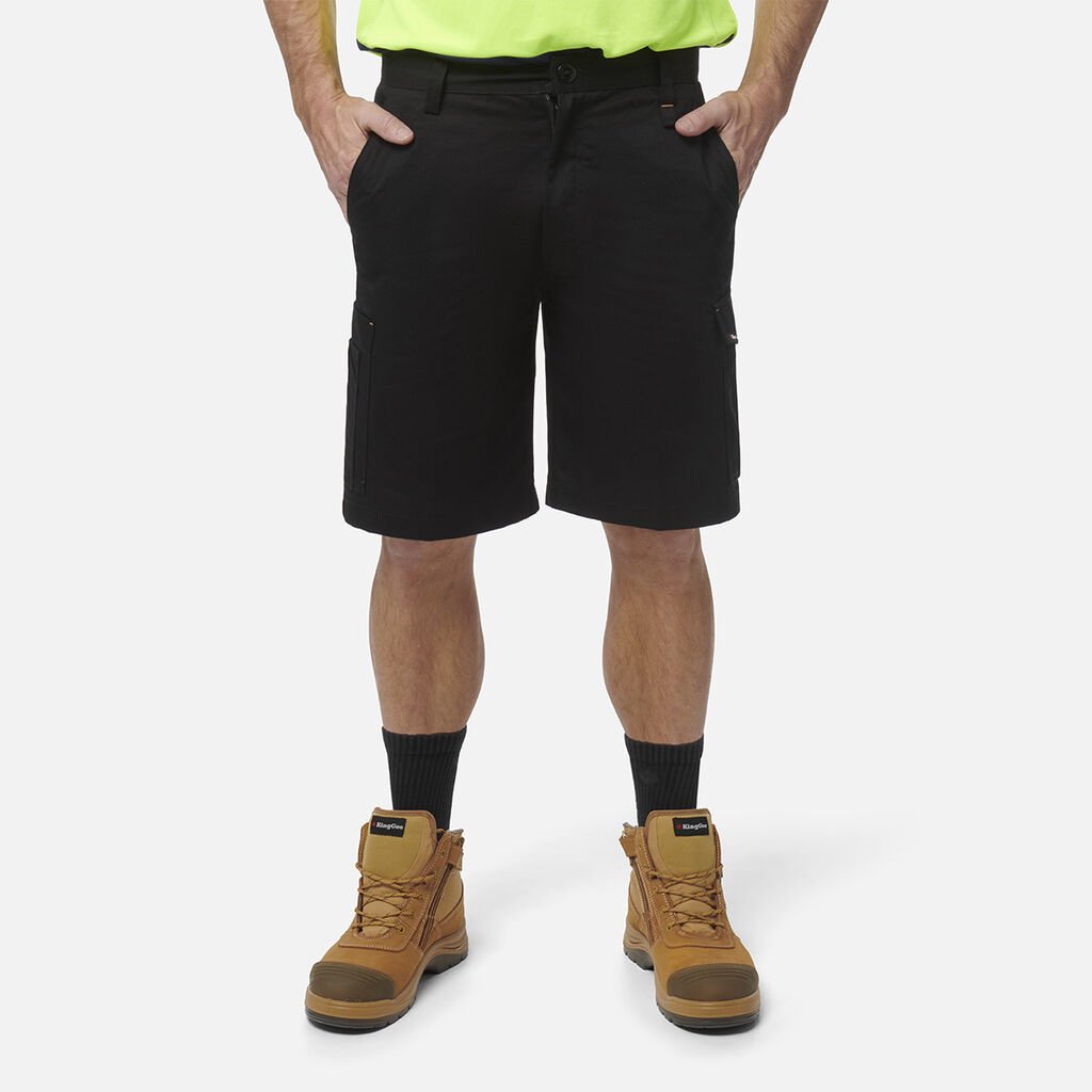 [K17800_BLACK_72R] KINGGEE - [K17800] CARGO SHORT (BLACK, 72R)