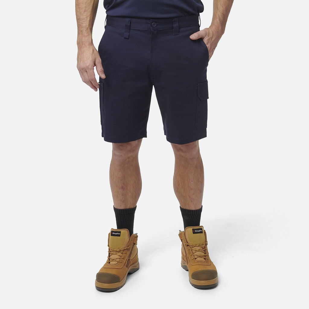 [K07005_NAV_77R] KINGGEE - [K07005] STRETCH CARGO SHORT (77R)
