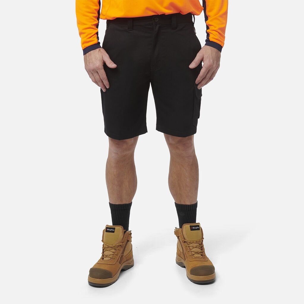 [K17100_BLACK_72R] KINGGEE - [K17100] NEW G'S WORKERS SHORT (BLACK, 72R)