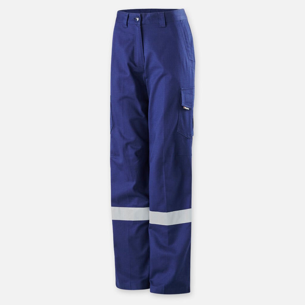 [K43825_NAV_6] KINGGEE - [K43825] WOMEN'S WORKCOOL 2 REFLECTIVE PANTS (6)