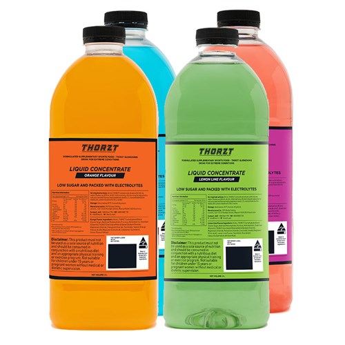 [LC20MIX] THORTZ - LIQUID CONCENTRATES - MIXED FLAVOURS