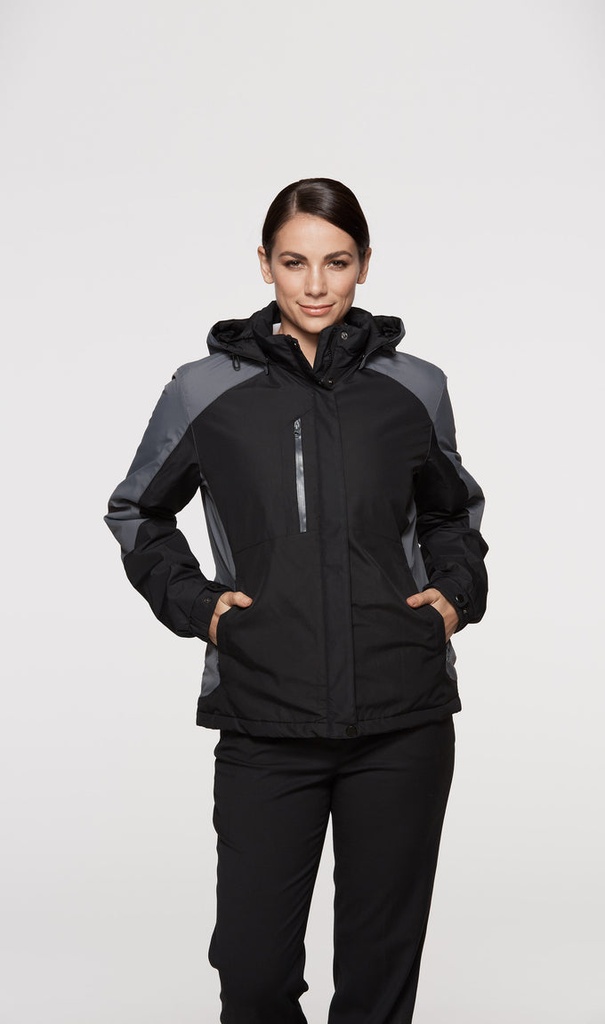 AP - [AP2518] NAPIER LADY JACKETS (BLACK/GREY, 8)