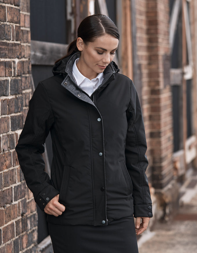 AP - [AP2519] PARKLANDS LADY JACKETS (BLACK, 8)