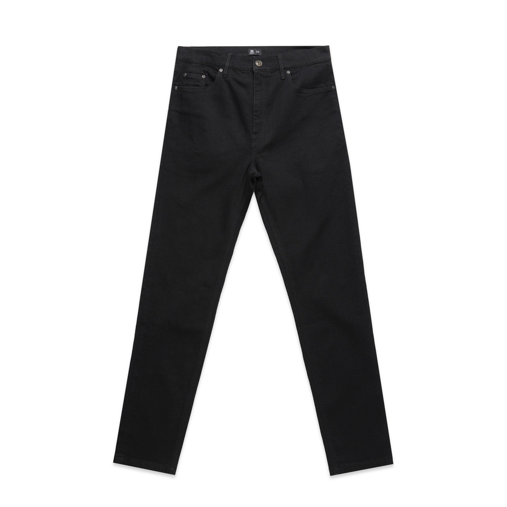 AS COLOUR - STANDARD JEANS 5801 (BLACK, 28)