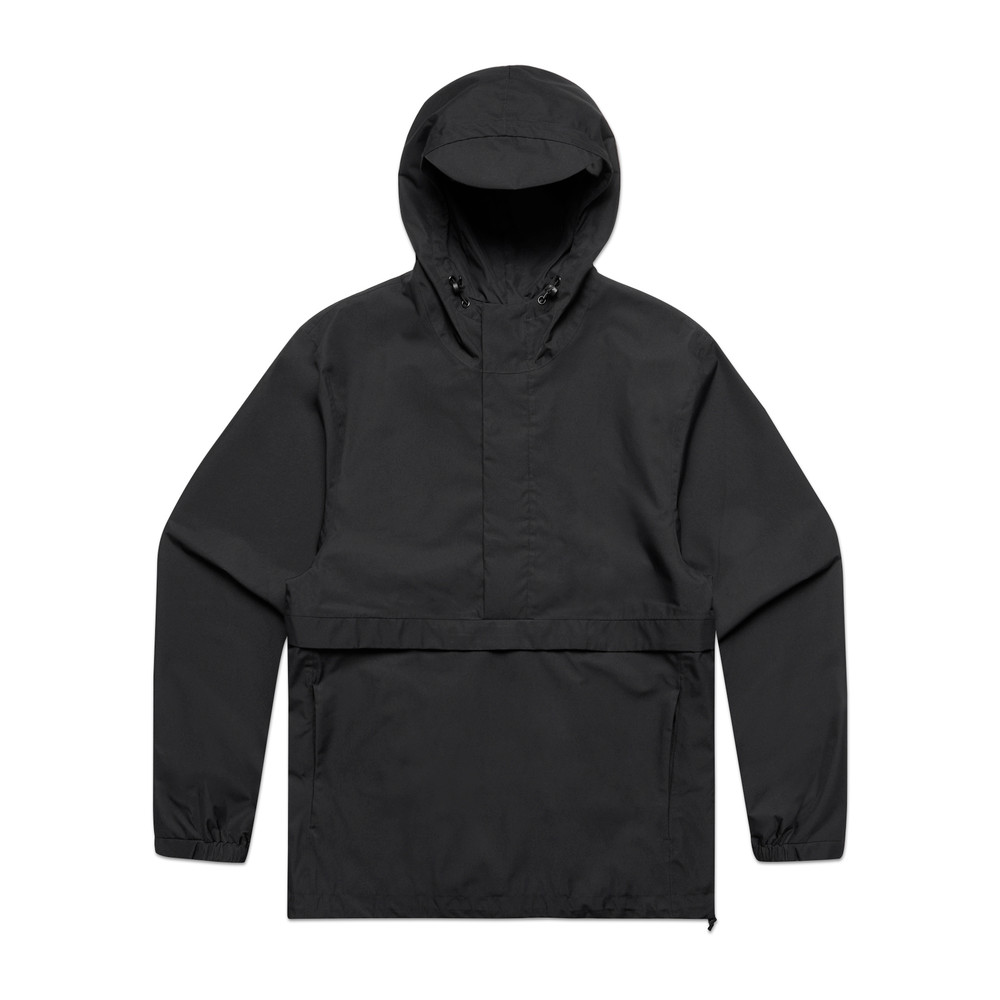 AS COLOUR - TECH WINDBREAKER 5502 (BLACK, XS)