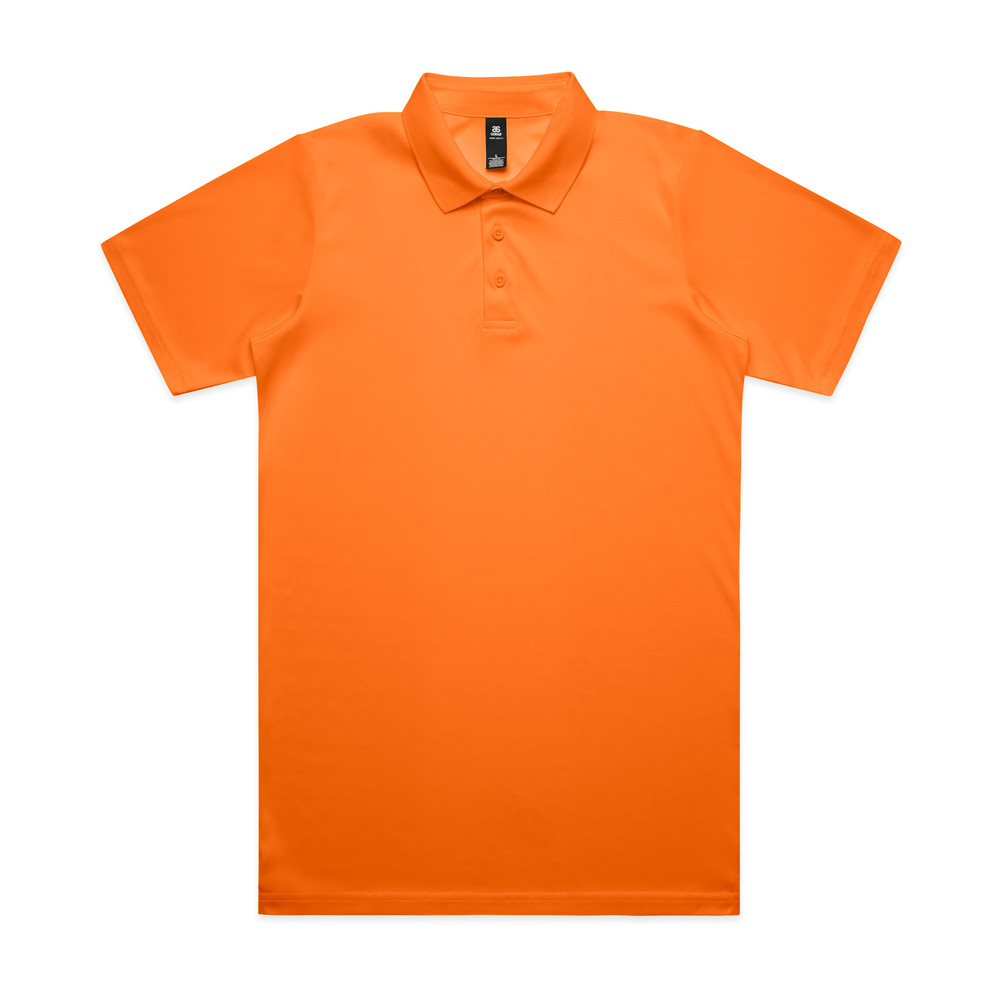 AS COLOUR - WORK SAFETY POLO 5425F (SAFETY ORANGE, S)