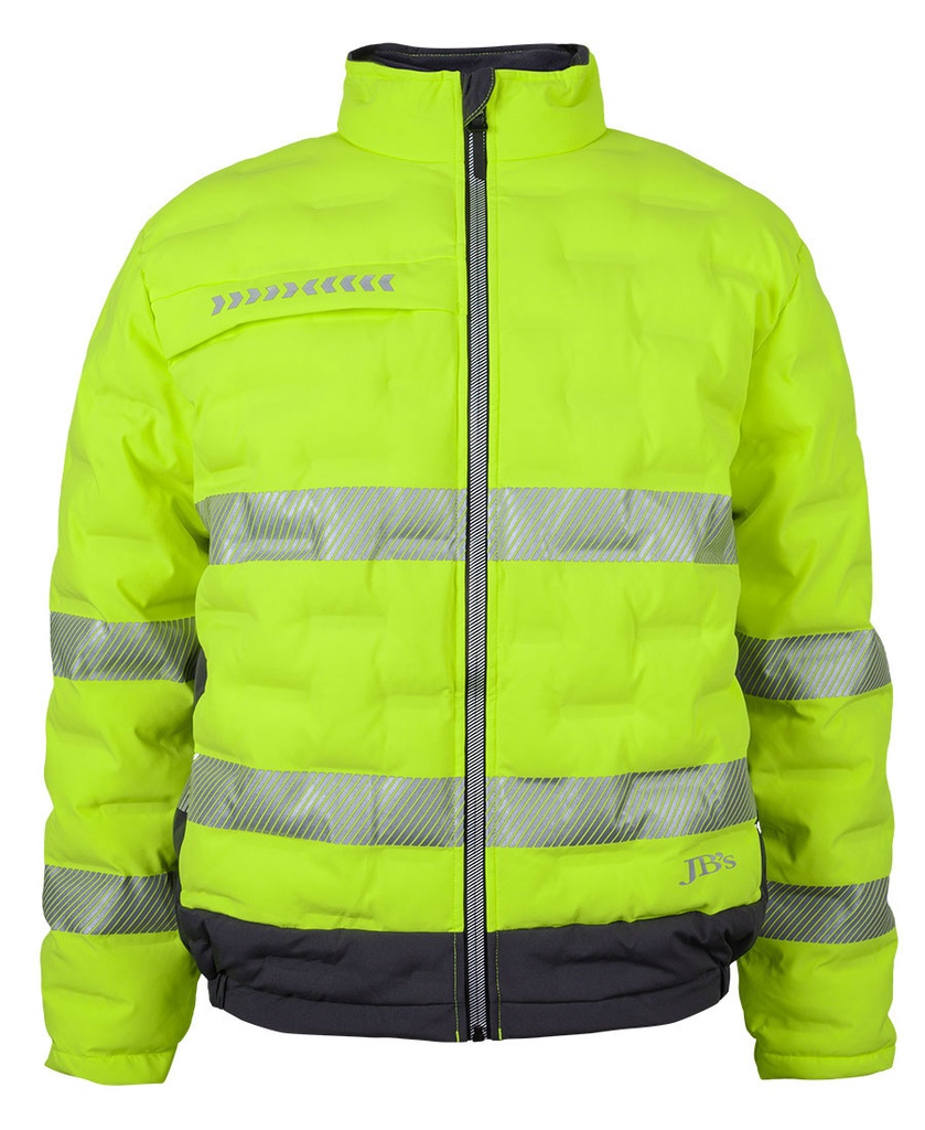 [6DGJ_LIME/CHARCOAL_XS] JB'S - [6DGJ] HI VIS (D+N) GRAPHENE PUFFER JACKET (LIME/CHARCOAL, XS)