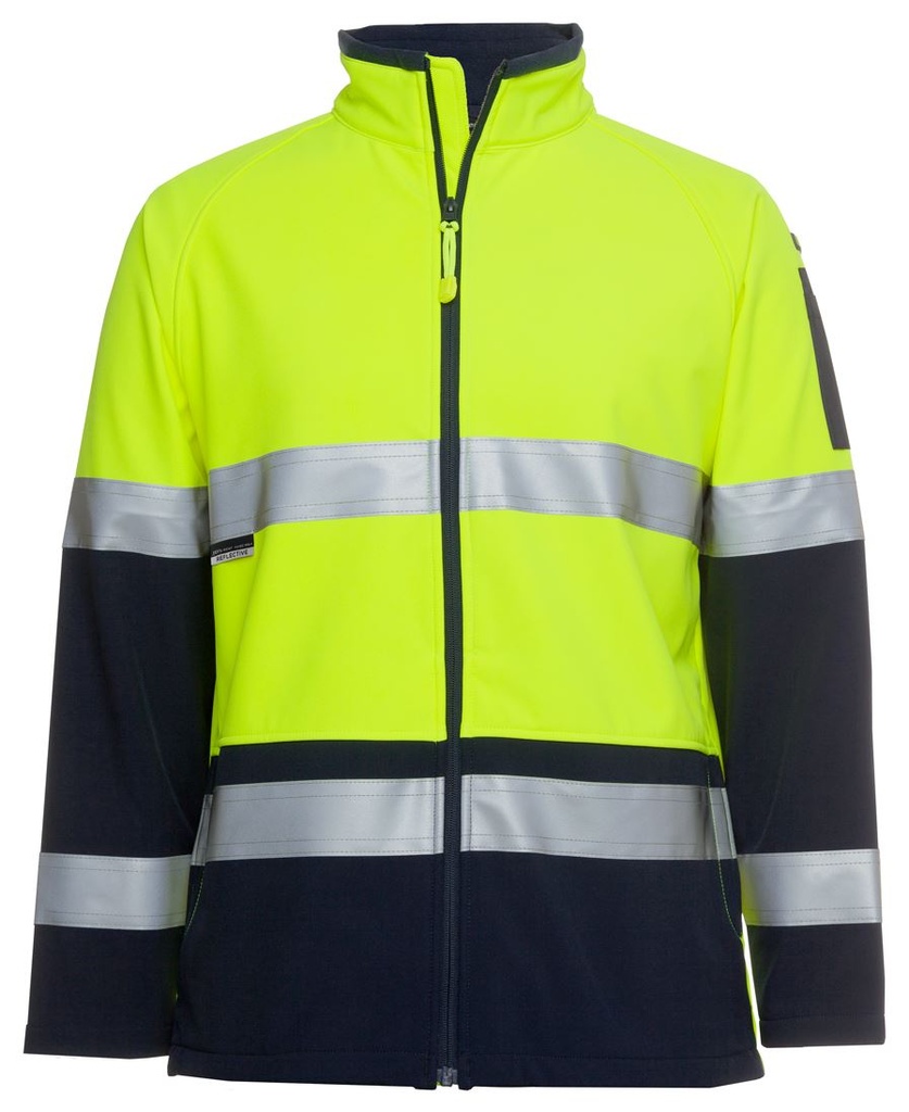 [6D4LJ_LIME/NAVY_2XS] JB'S - [6D4LJ] HI VIS 4602.1 (D+N) SOFTSHELL JACKET (LIME/NAVY, 2XS)