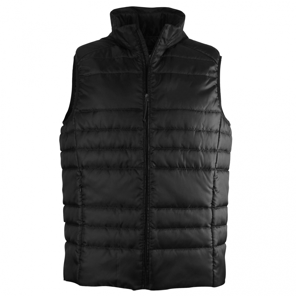 STENCIL - UNISEX PACKLITE VEST SLEEVELESS (BLACK, 2XS)